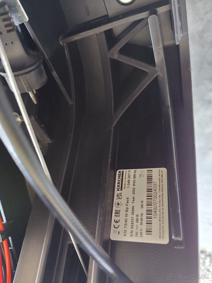 Kärcher - Zametací stroj KM 75/40 W Bp Pack - 2