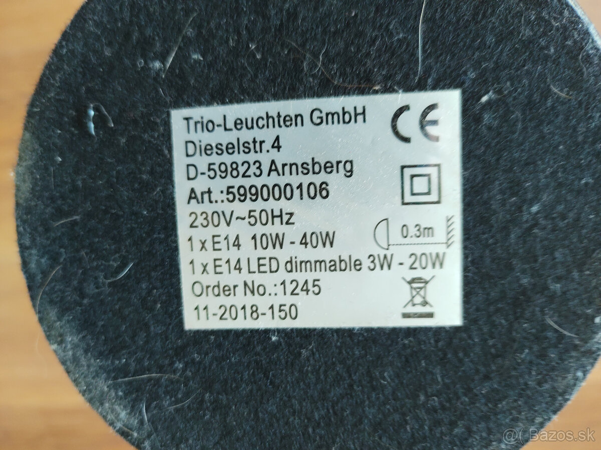 (35) Lampička na nočný stolík - 2