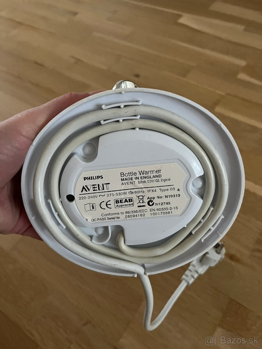 Elektrická ohrievačka na fľaše Avent - 2