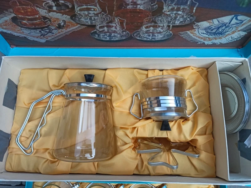 Čajová súprava -starožitnosť - 2