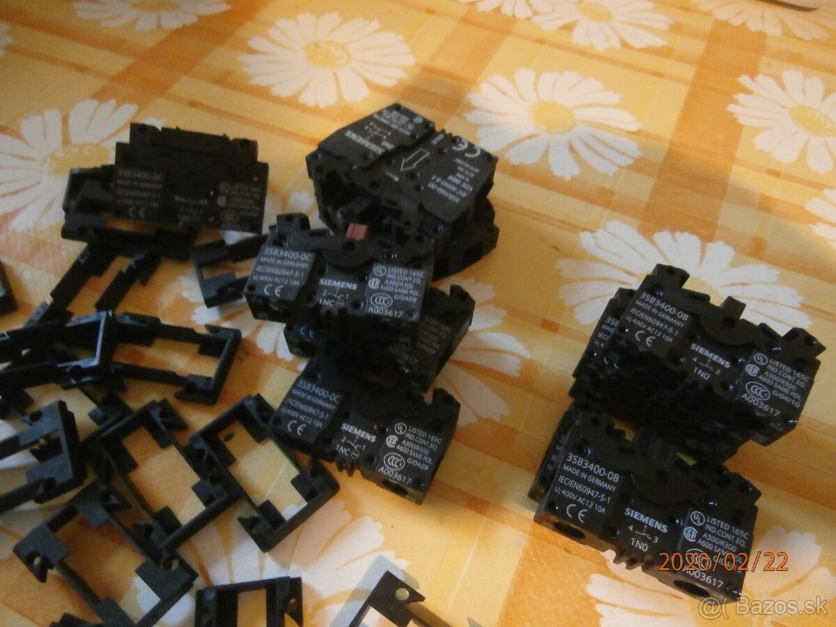 Spinacie jednotky 3SB3400-OE,OD,OB,OC. - 2