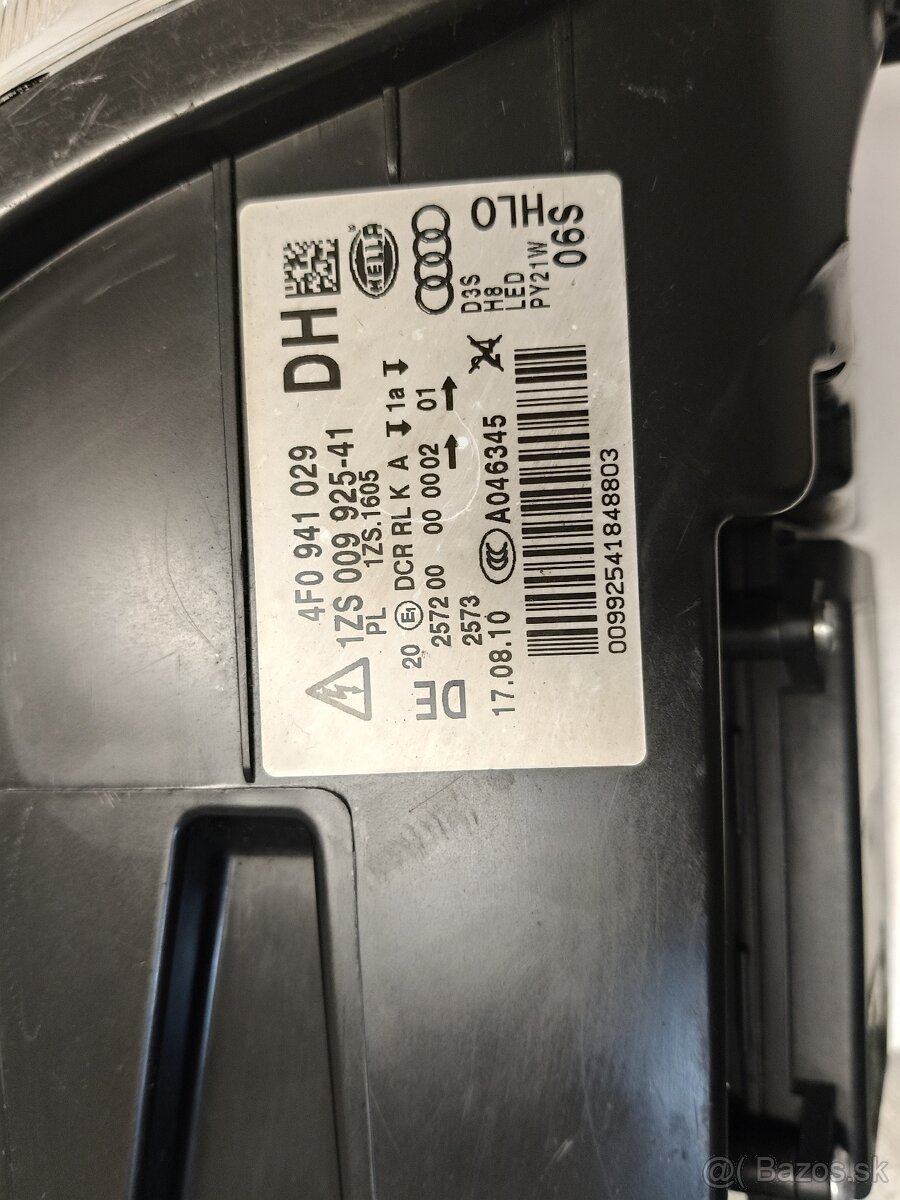 Ľavý Bixenon Audi A6 4f AFS 4F0 941 029 - 2