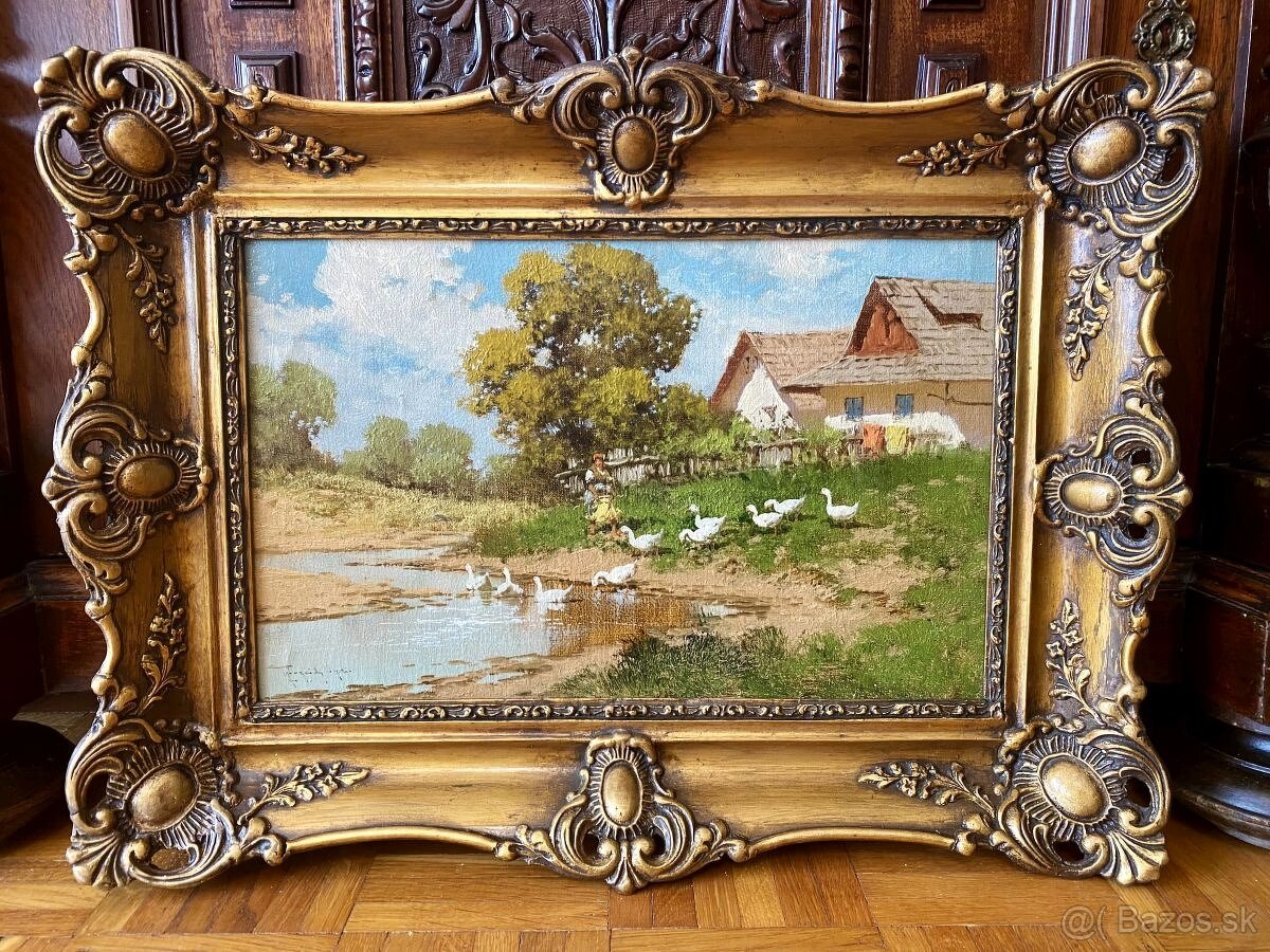 L.Neogrády obrazy,olejomalby. - 2