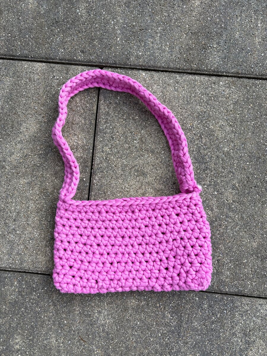 Háčkovaná kabelka 👛 - 2