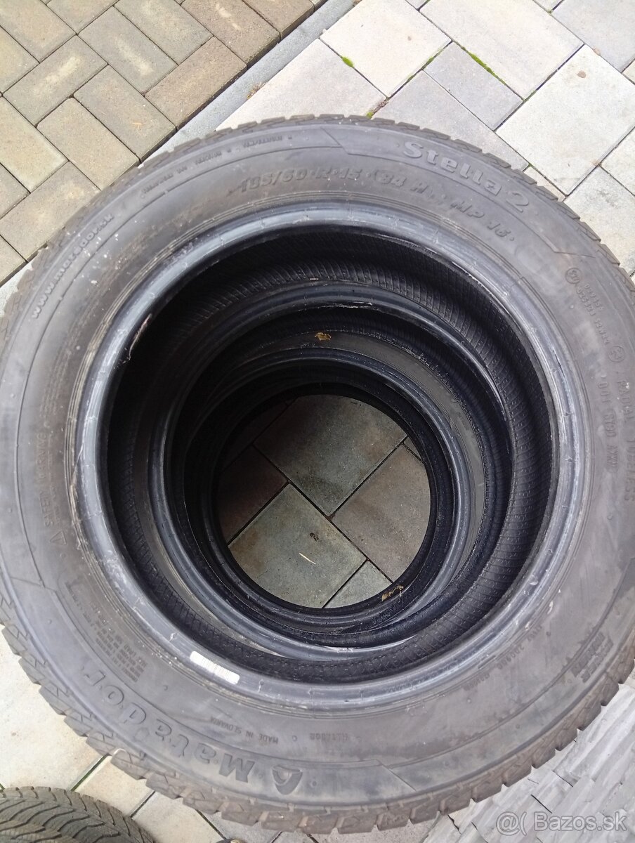 185/60 R15 letné pneumatiky - 2
