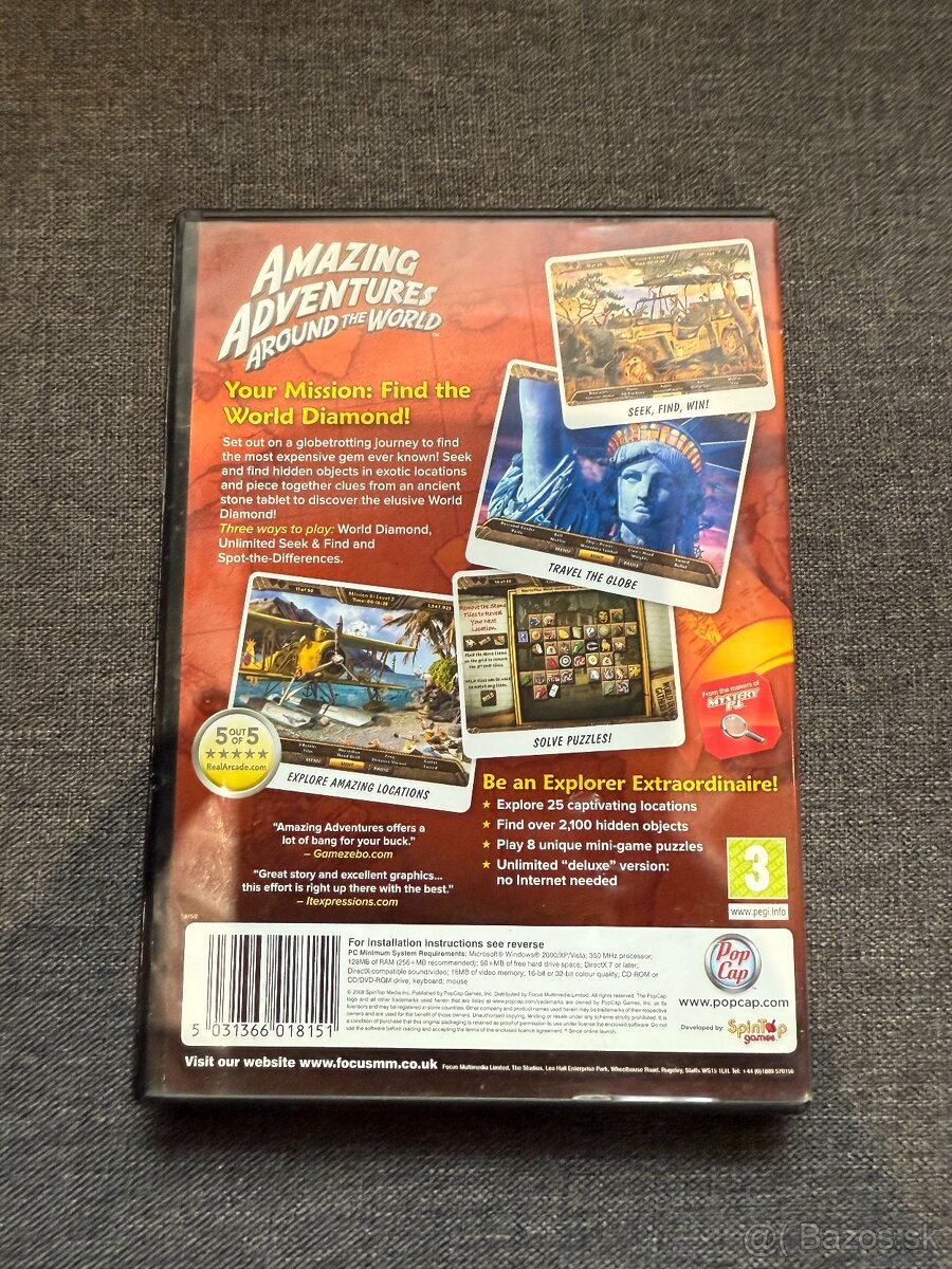 PC hra: Amazing Adventures – Around the World - 2