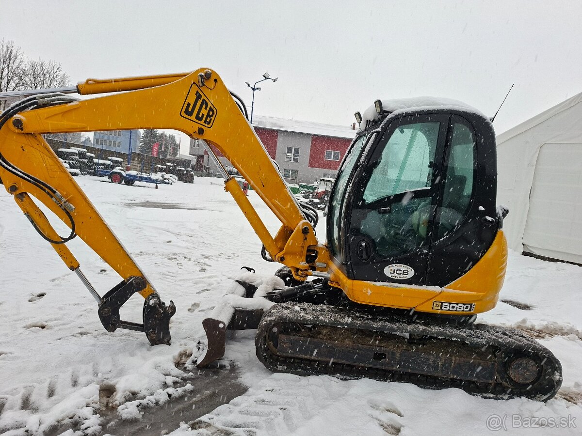 PREDAM OTOCNY BAGER,JCB 8080 ROK 2007 - 2