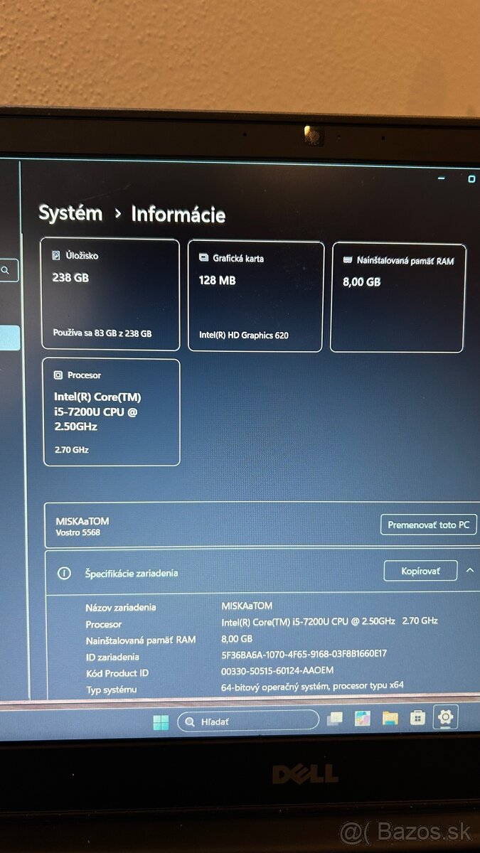 Dell Vostro 5568 - 2