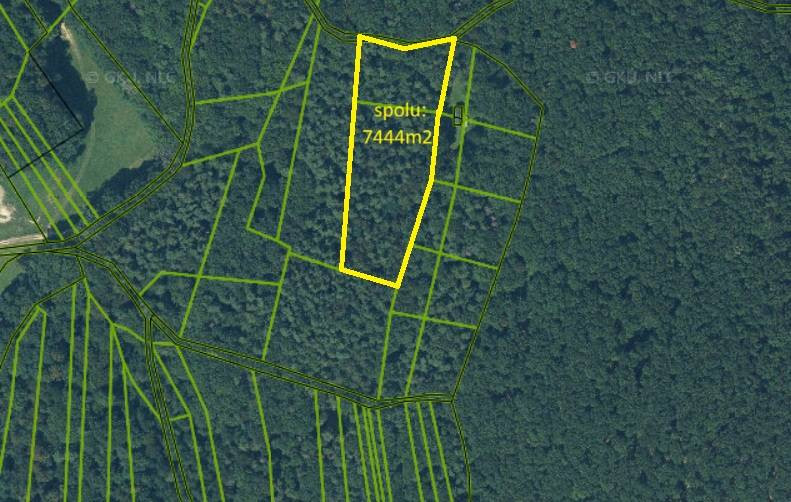 Pozemok - trvalý trávnatý porast a lesný pozemok, Beckov - 2