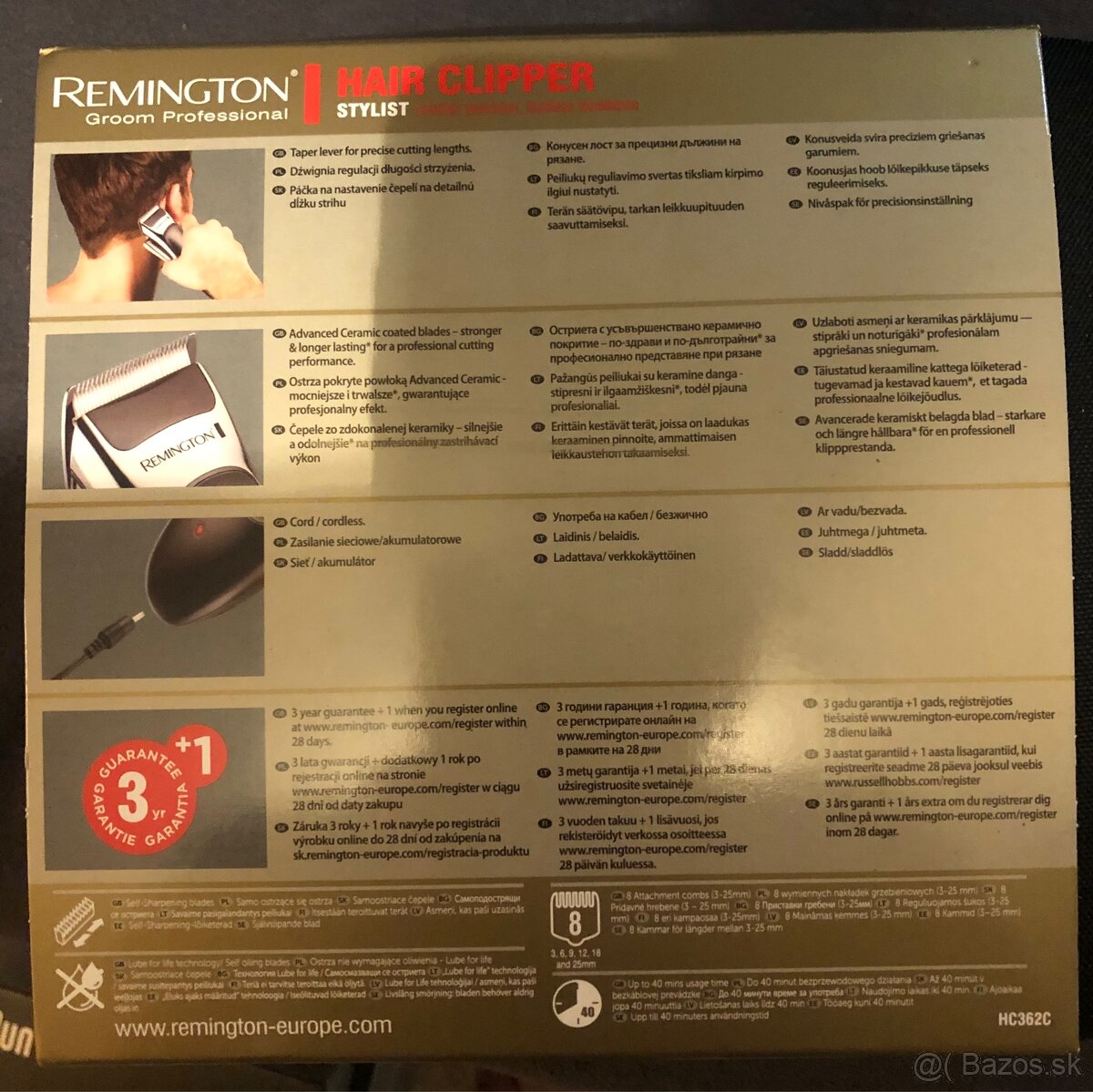Zastrihavač vlasov remington - 2