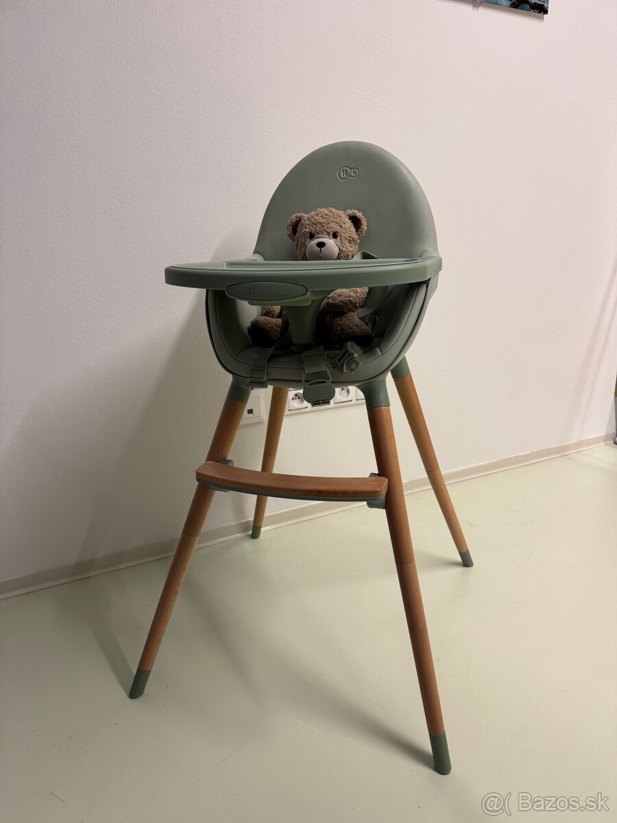 KINDERKRAFT Stolička jedálenská FINI2 Green - 2