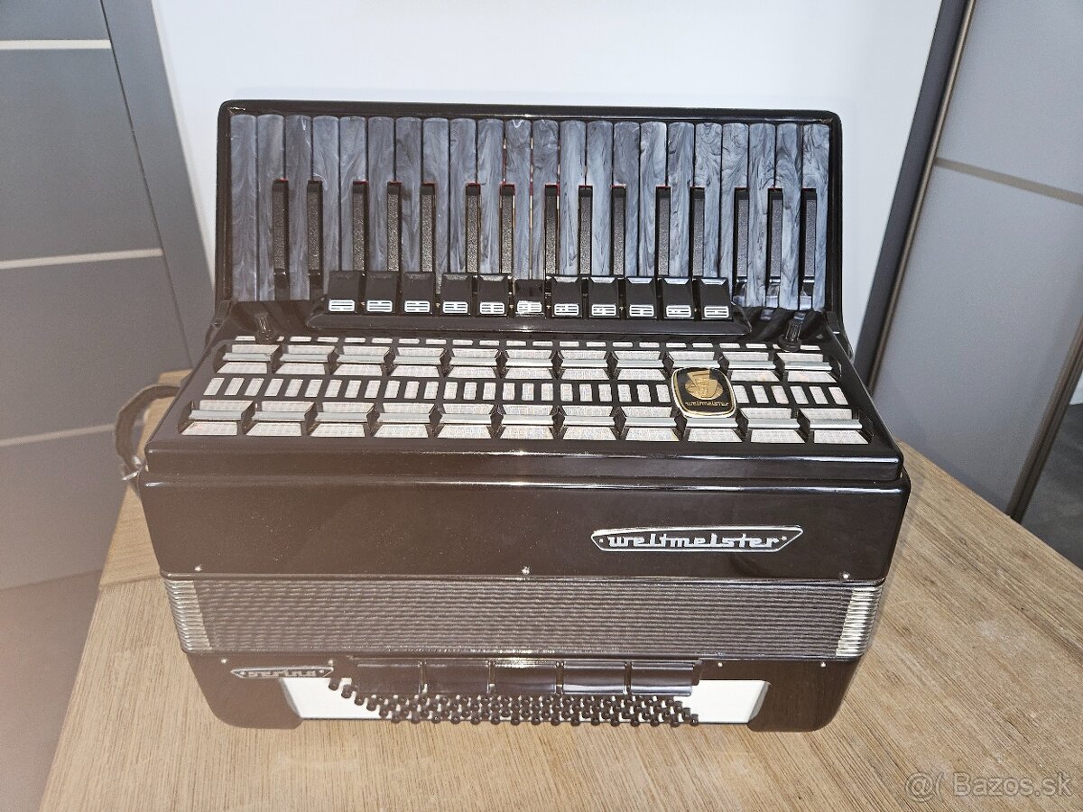 Uprava klaviatury akordeon - 2