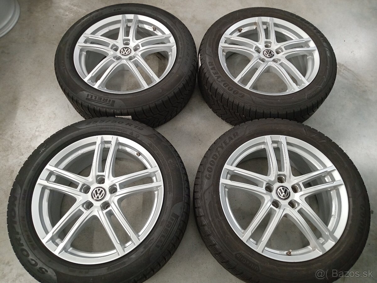 4ks zimne ALU 5x112 R19 8J ET45 DEZENT VOLKSWAGEN ID 4 ID 5 - 2