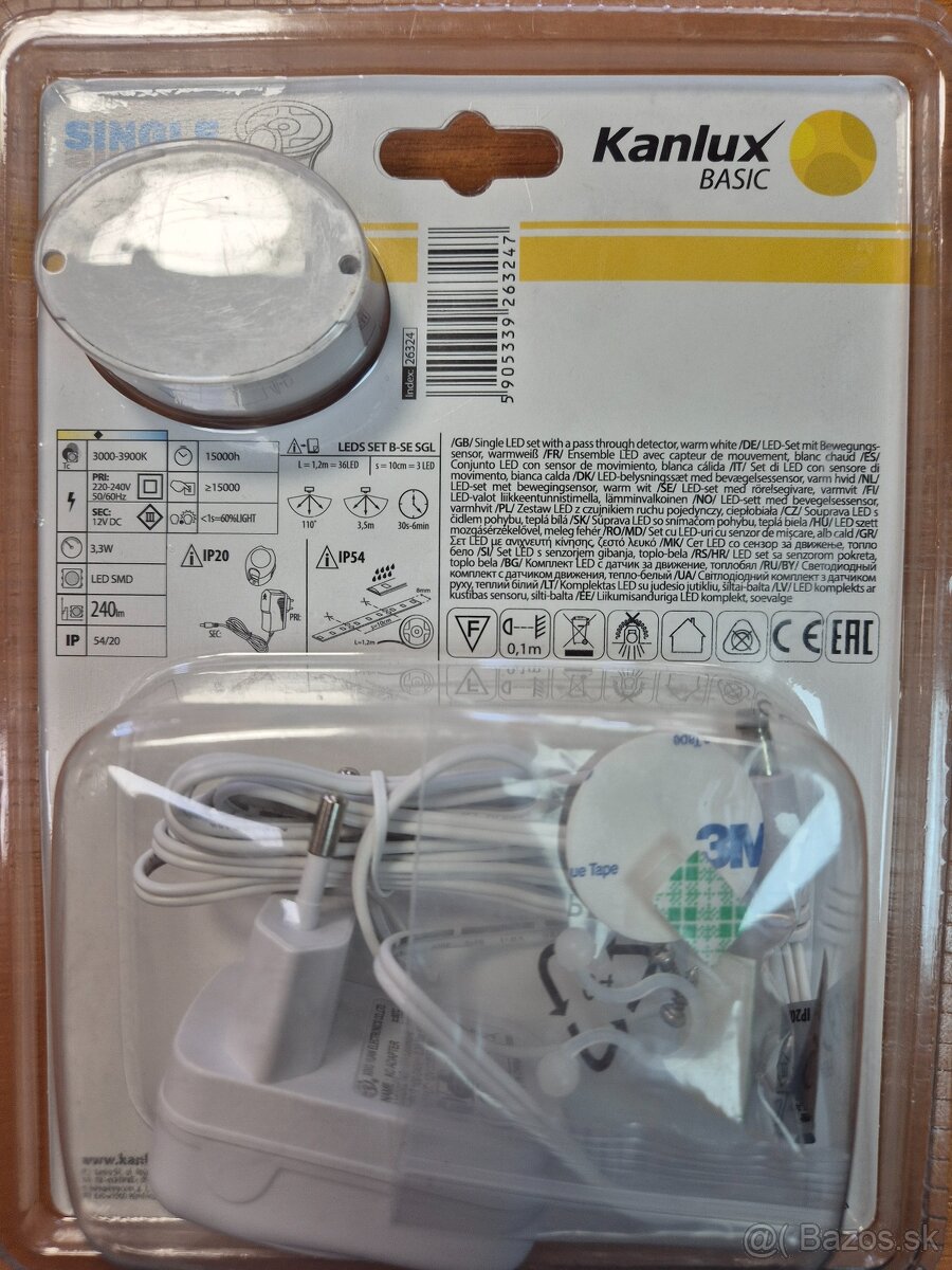 LED pás so spínačom snímačom pohybu - 2