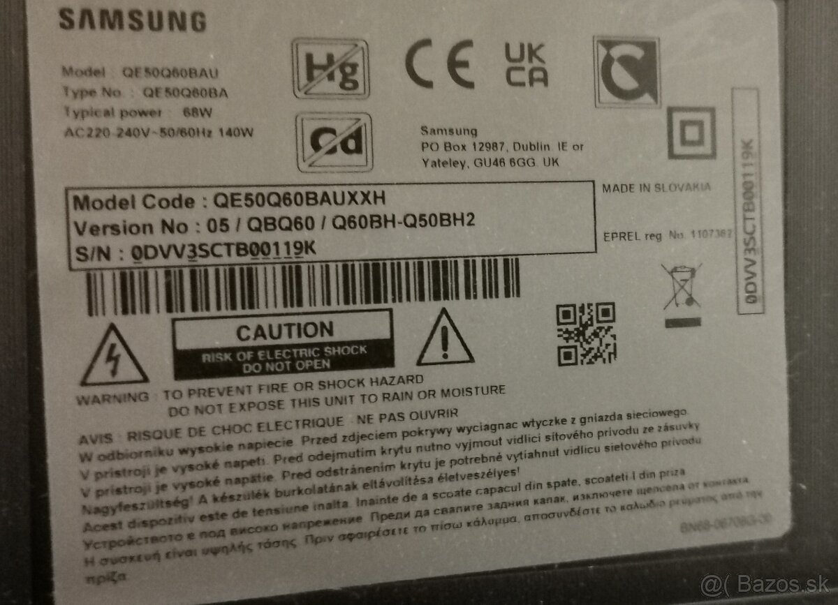 Predám na opravu/náhradné diely - 2