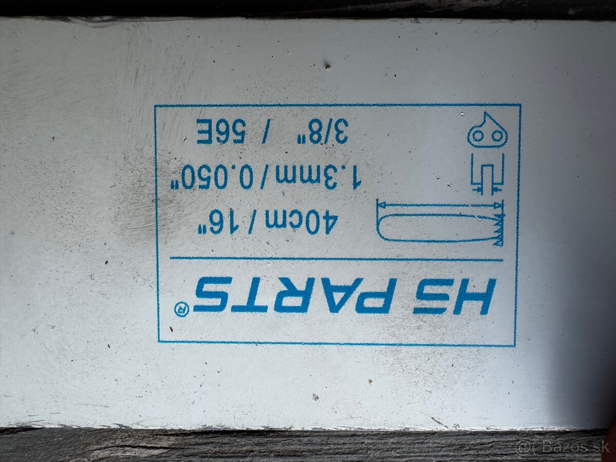 Lišta a reťaz na motorovú pílu - 2