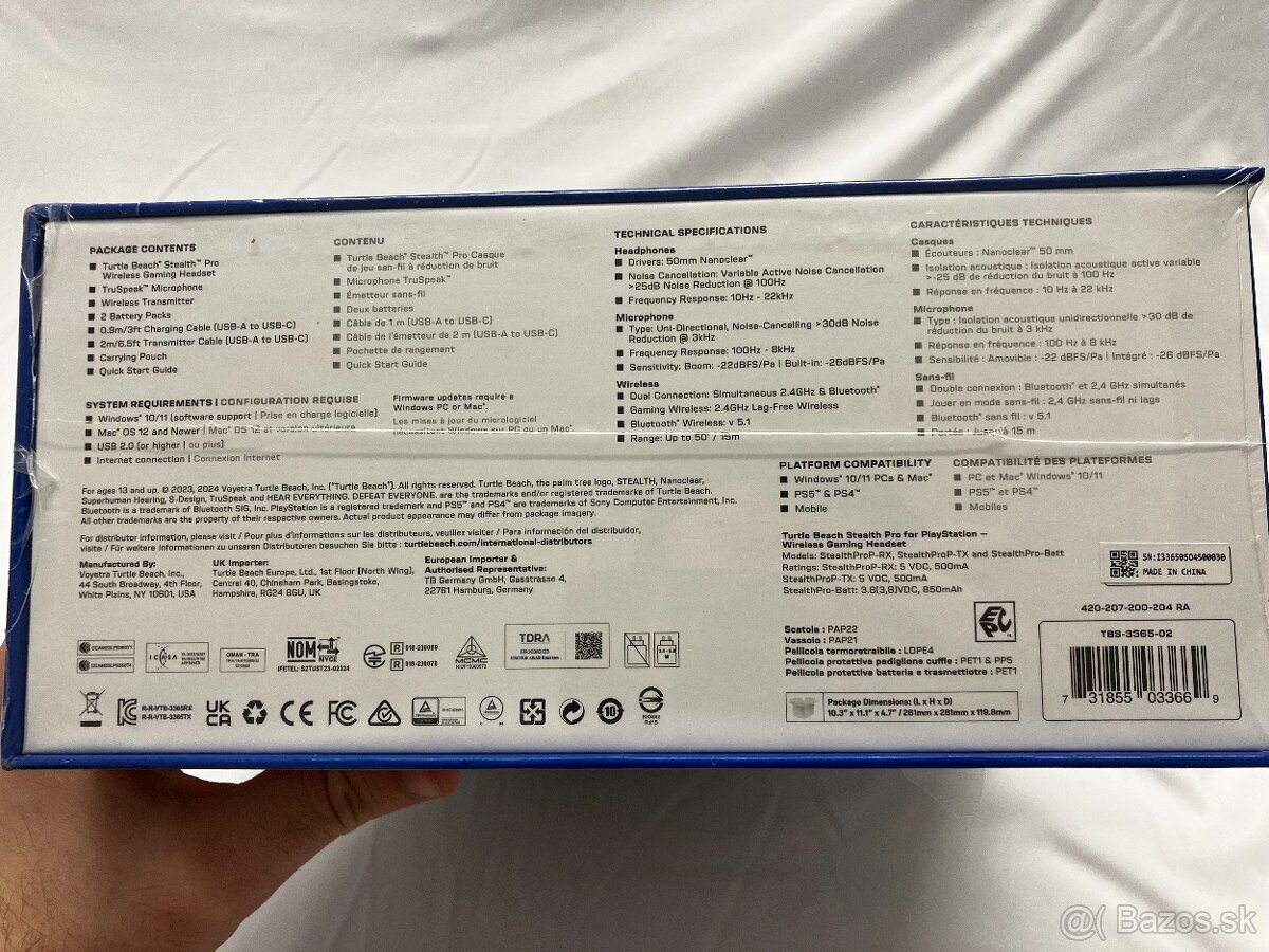 Turtle Beach Stealth Pro pre PlayStation - 2