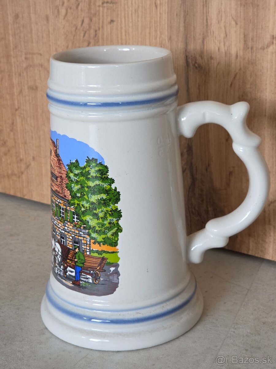 pivný krígel biely 2. 0,5L - 2