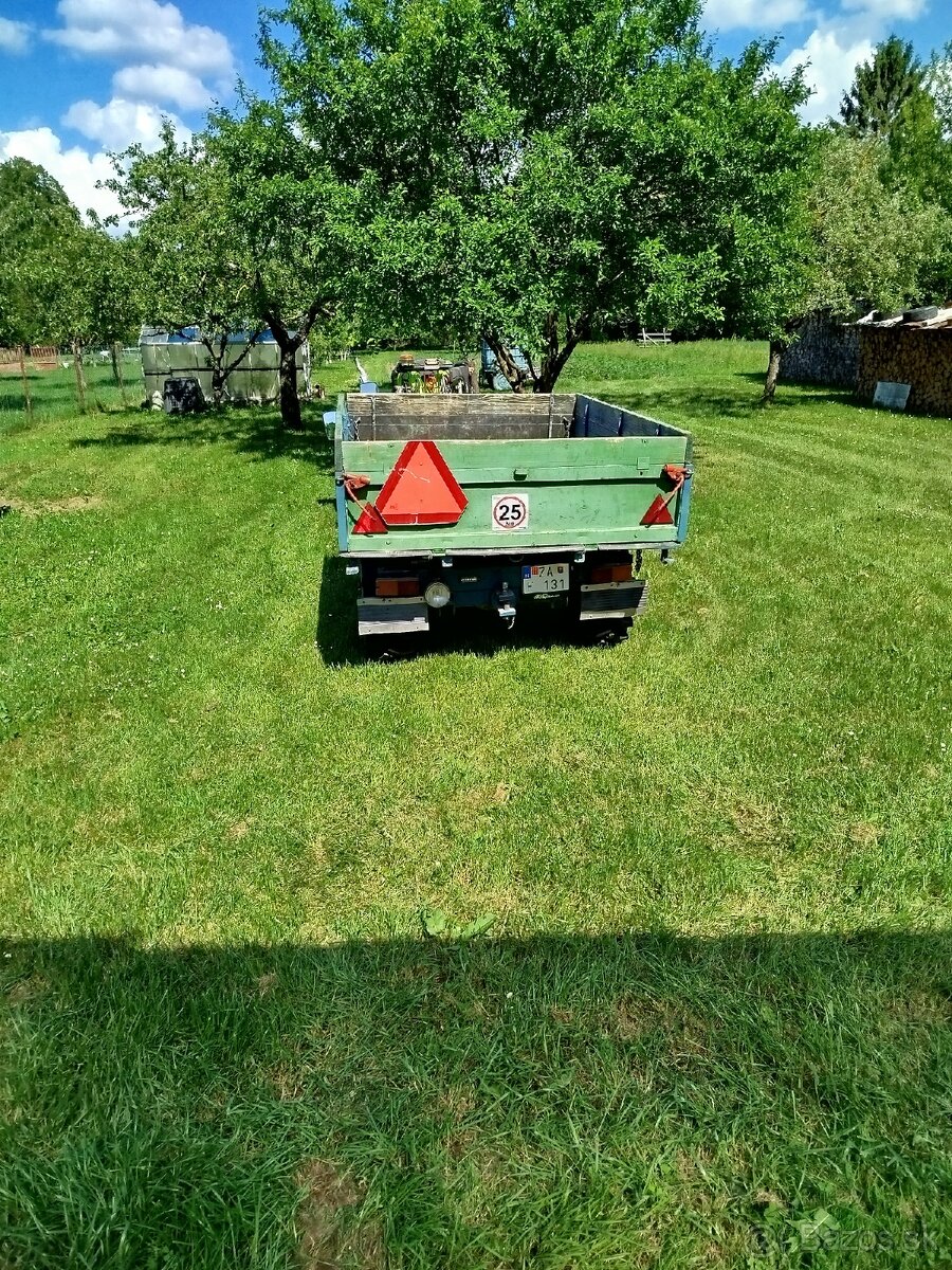 Vlečka za malotraktor - 2
