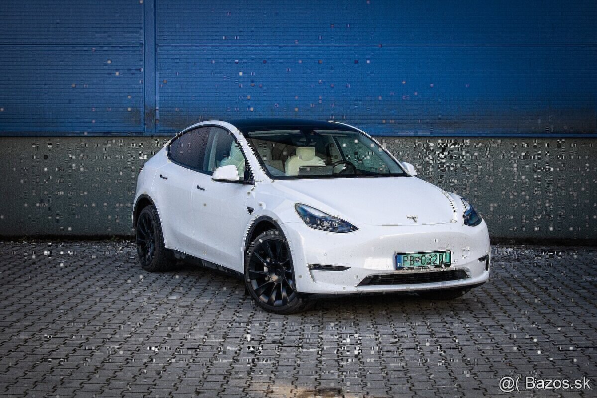 Tesla Model Y Long Range Ryzen, 1. Majiteľ, Biely int. DPH - 2