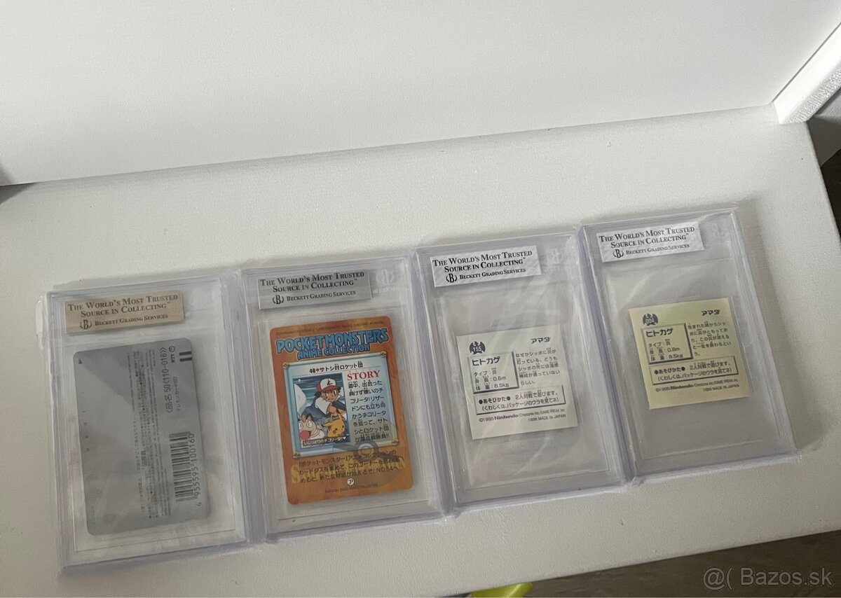 Pokemon graded karty - 2
