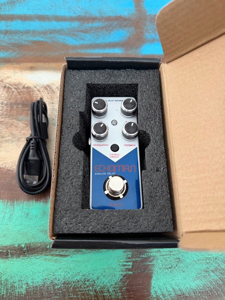 Predám: XVive V21 EchoMan – gitarový efekt (analog delay) - 2