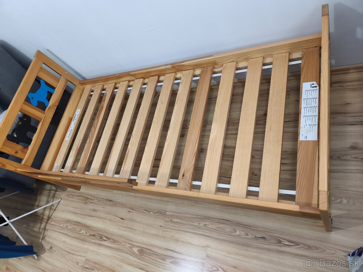 posteľ IKEA KRITTER+rošt + matrac - 2