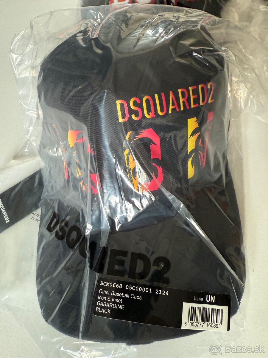DSQUARED2 ICON , šiltovka, nová, originál,č.7 - 2