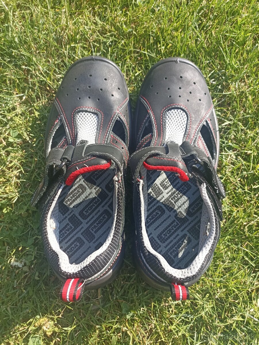 Nové pracovné topánky s oceľovou špicou - 2