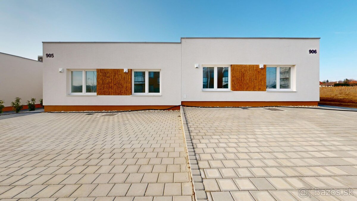 Posledný RODINNÝ DOM v rádovej zástavbe - projekt Pod Ráblom - 2