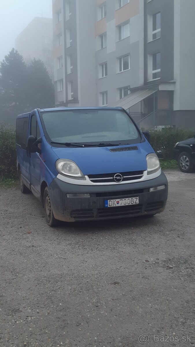Opel Vivaro 1,9 Tdi,,9 miestne - 2