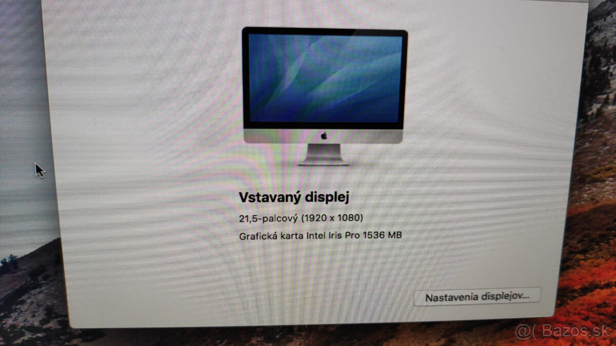 iMac 21.5" A1418 late 2013 (EMC 2638) 240GB SSD - 2