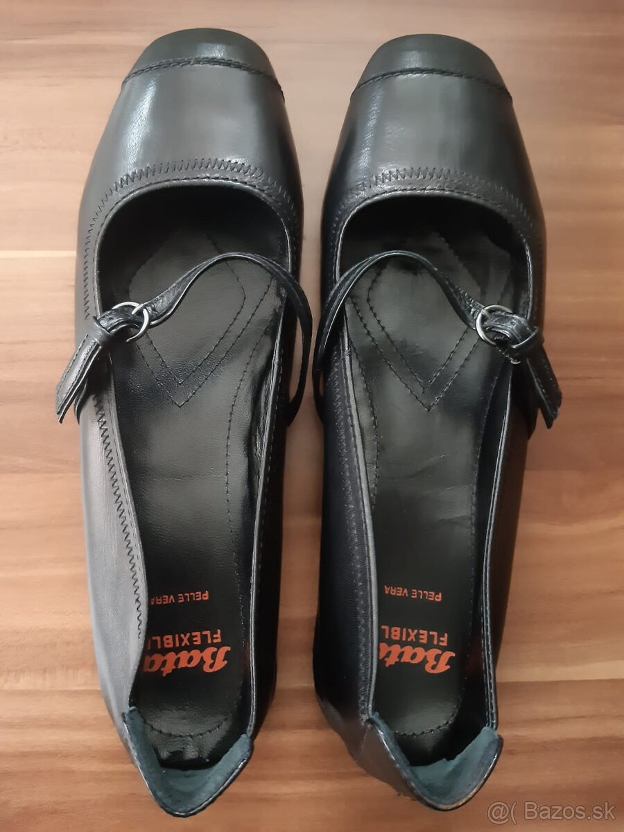 Predáme dámske elegantné nové kožené balerínky - 2