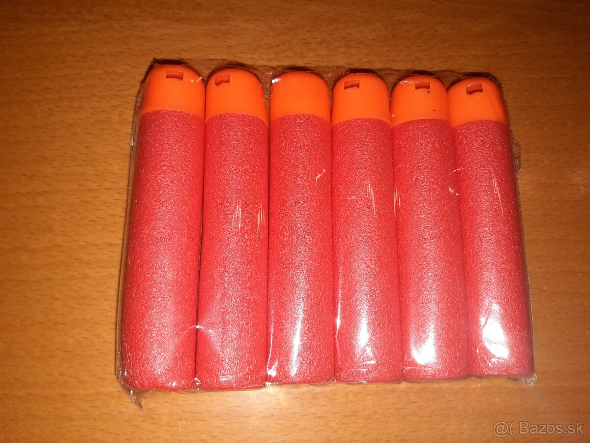 Nerf - náboje mega 9,5 cm - 6 ks -více balení k dispozici - 2