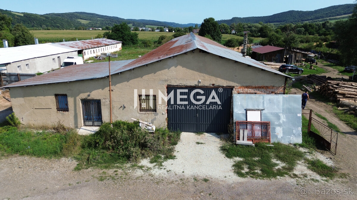 PRENÁJOM HALY VO VÝBORNEJ LOKALITE–VEĽOPOLIE 9 km od Humenné - 2