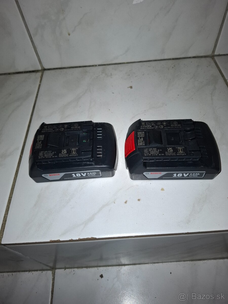 Baterky bosch - 2