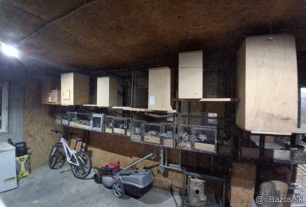 Voliery,klietky 6ks - 2