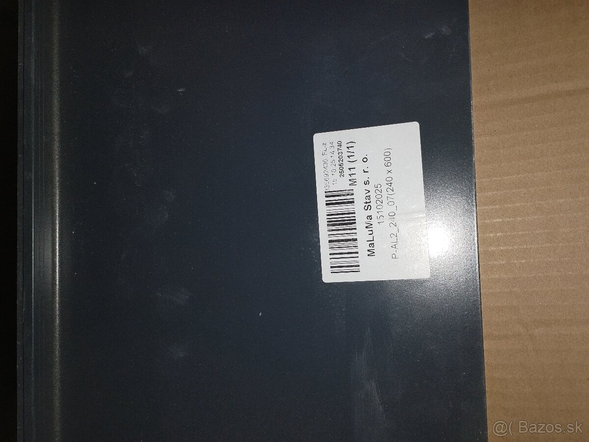 Parapety antracit - 2