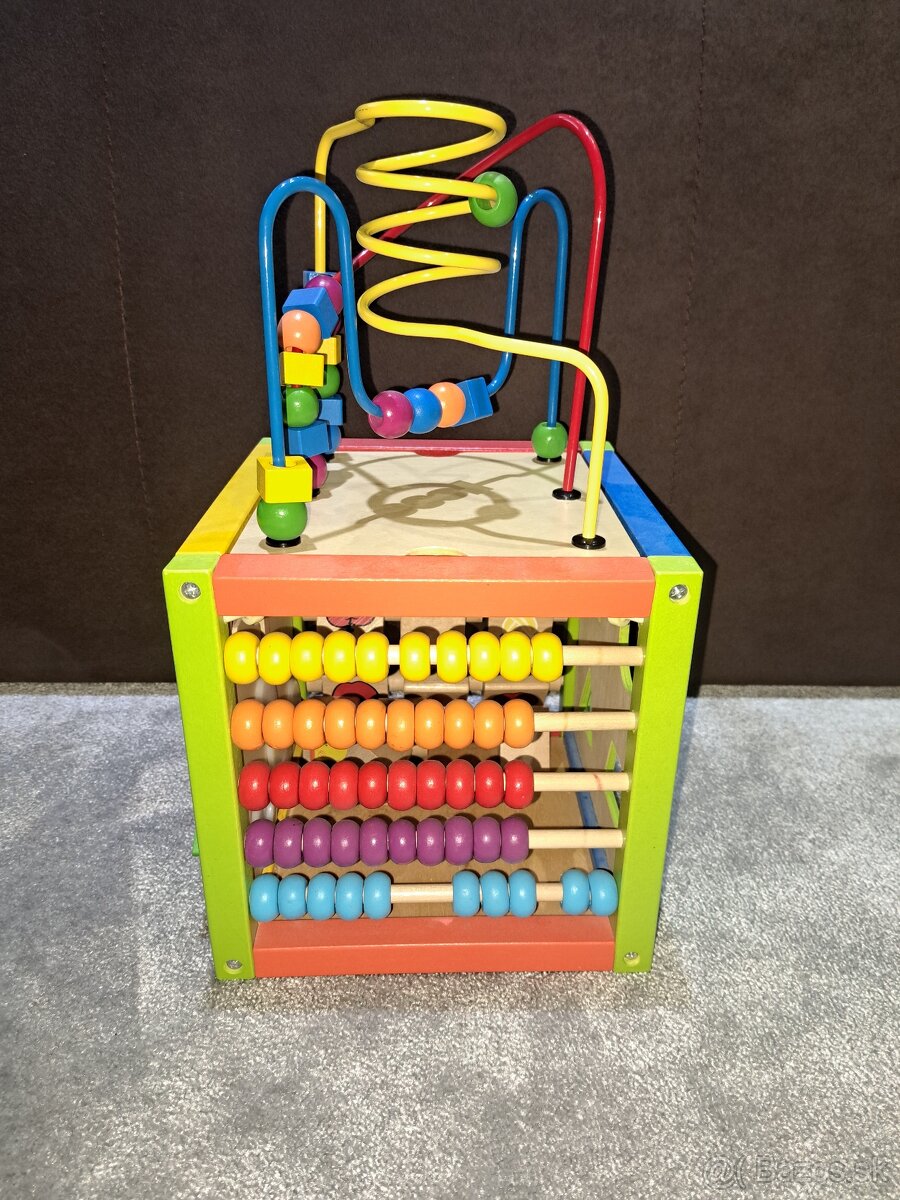 Drevená motorická kocka - 2