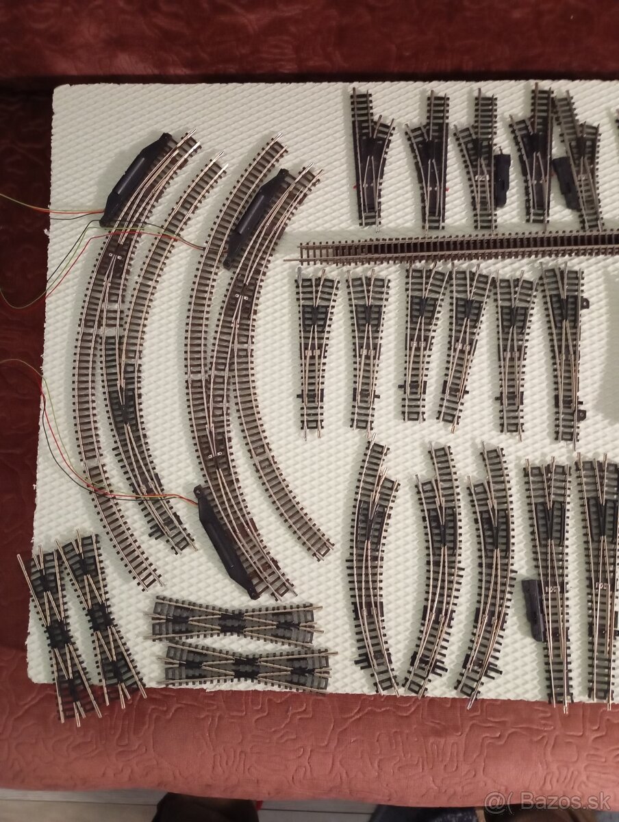 Koľajnice N 1:160 - 2