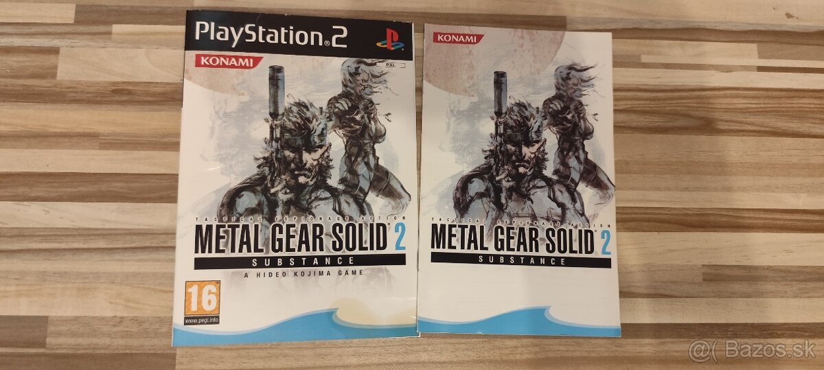 Predám PS1 a PS2 obaly a manuály - 2