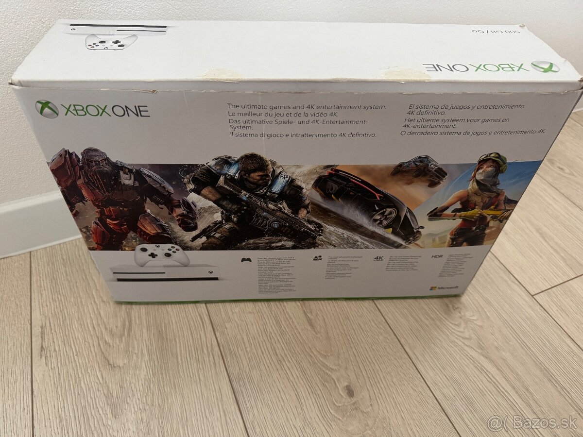 Predám Xbox One S 500GB + GTA V - 2