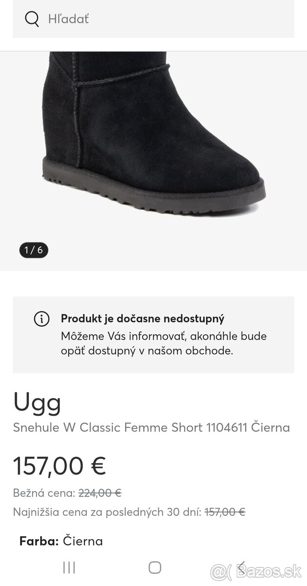 Čižmy kožené originál UGG snehule topánky ovčia vlna - 2