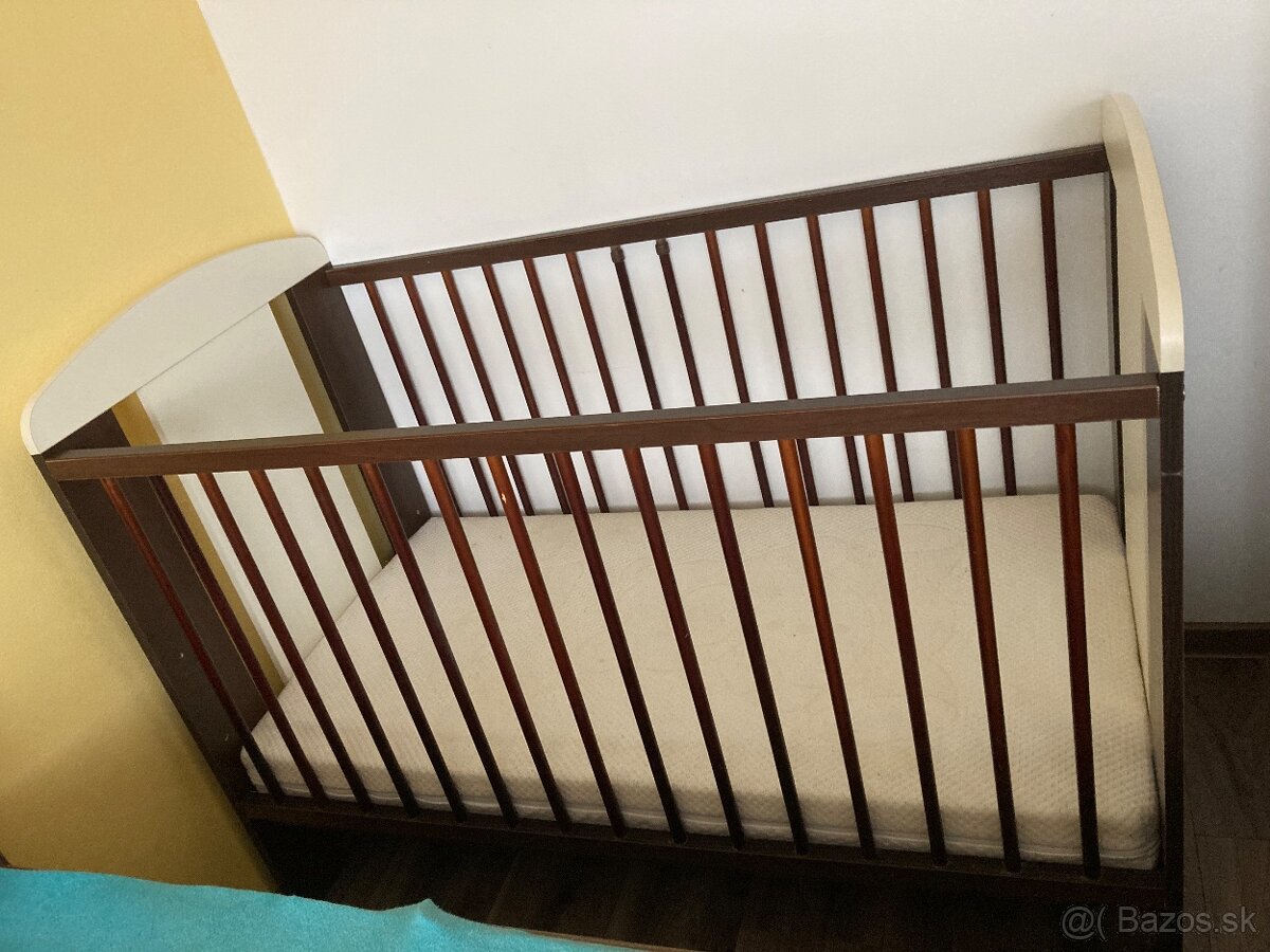 Postieľka s matracom - 2