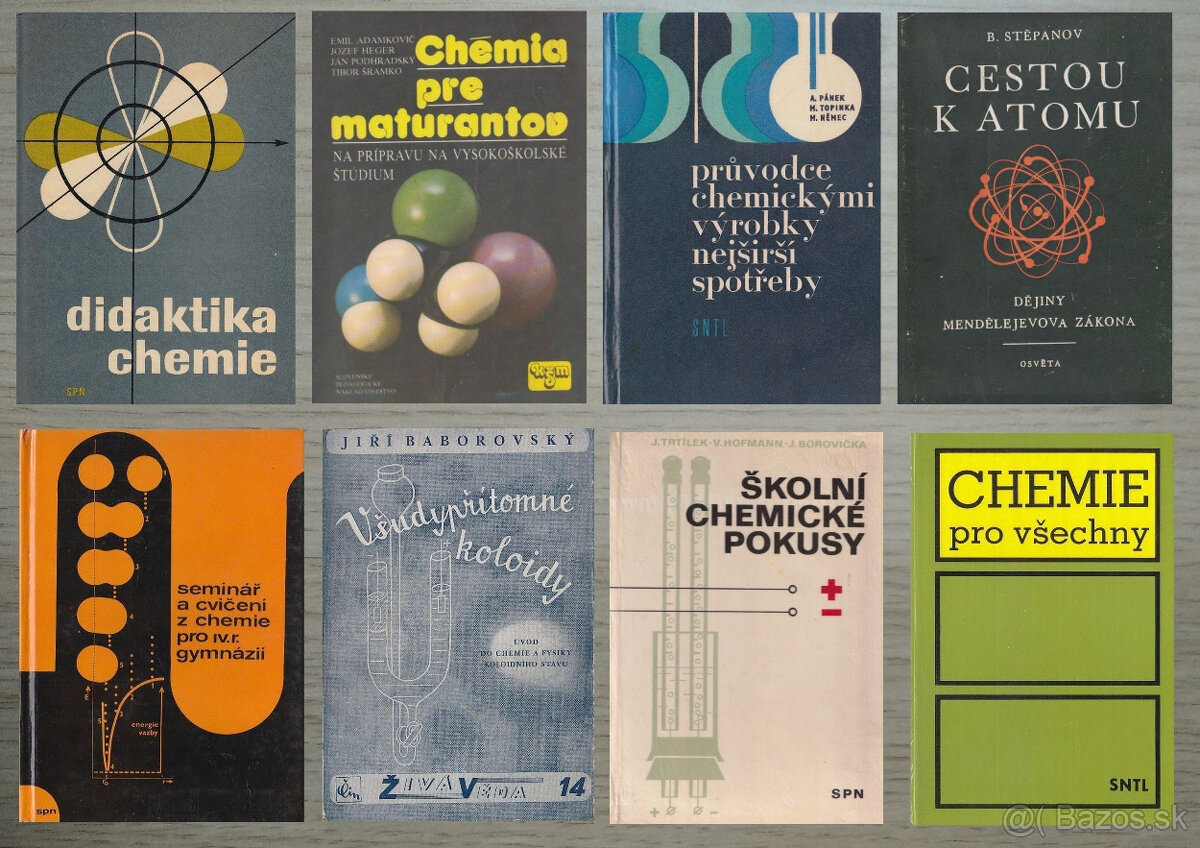 Chémia, knihy a učebnice - 2