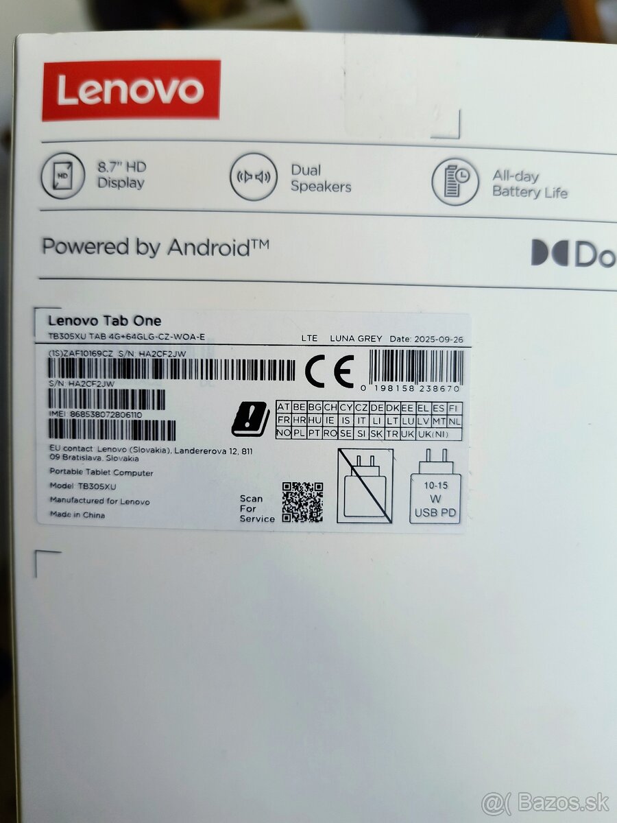 Lenovo Tab One - 2