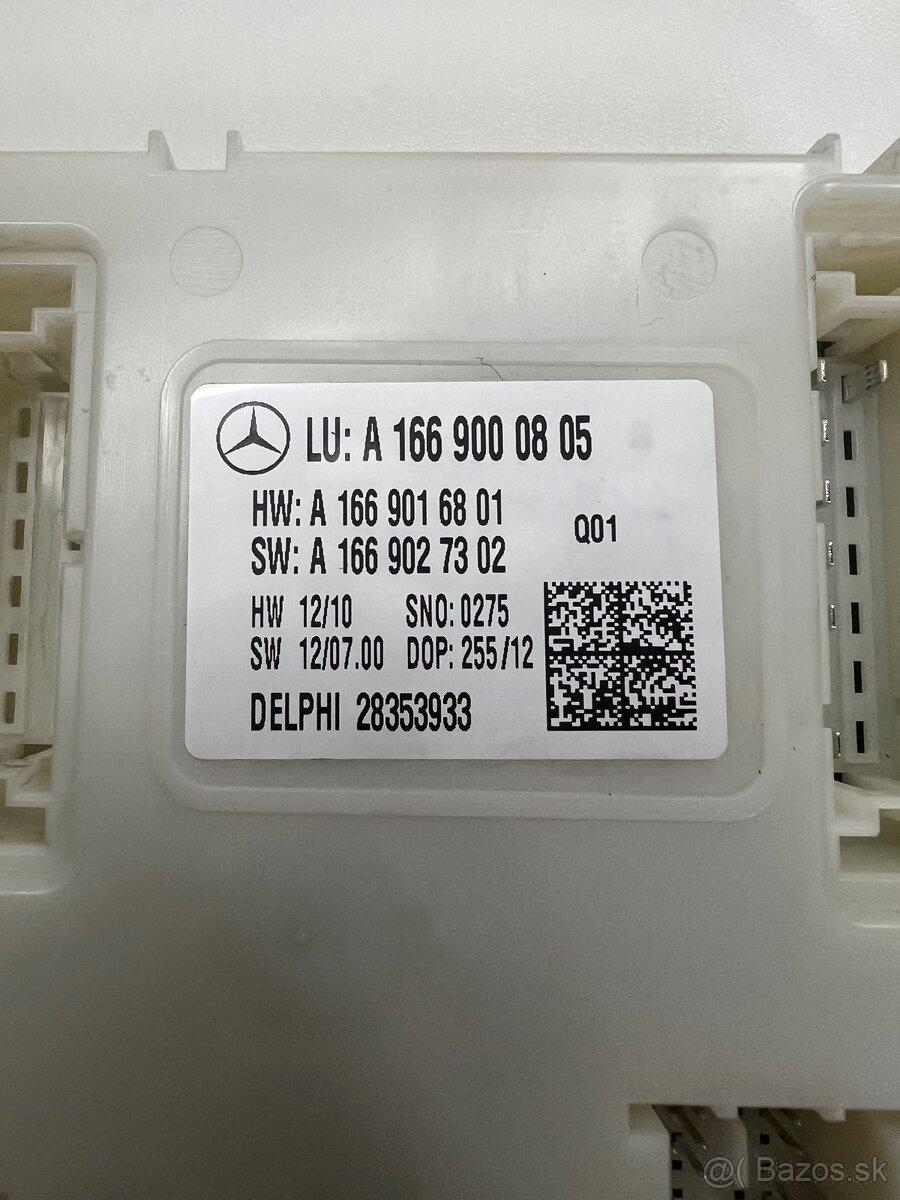 Mercedes Benz SAM modul W166 ML zadný A1669000805 - 2