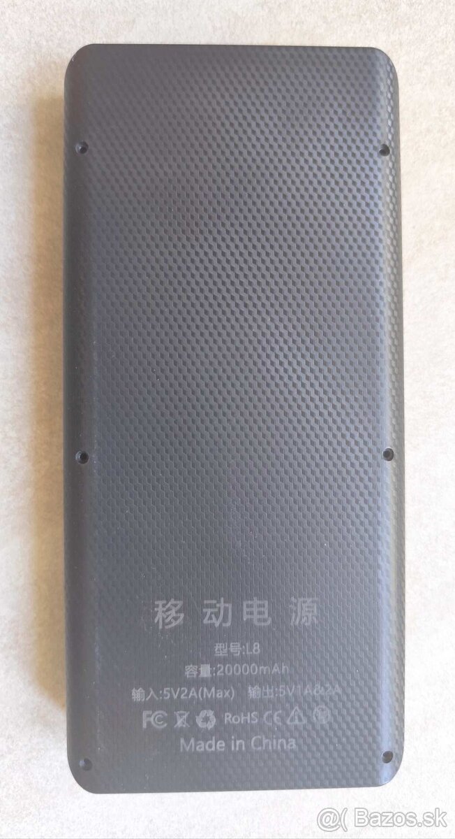 ✔️ Powerbanka 20 000mAh - 2