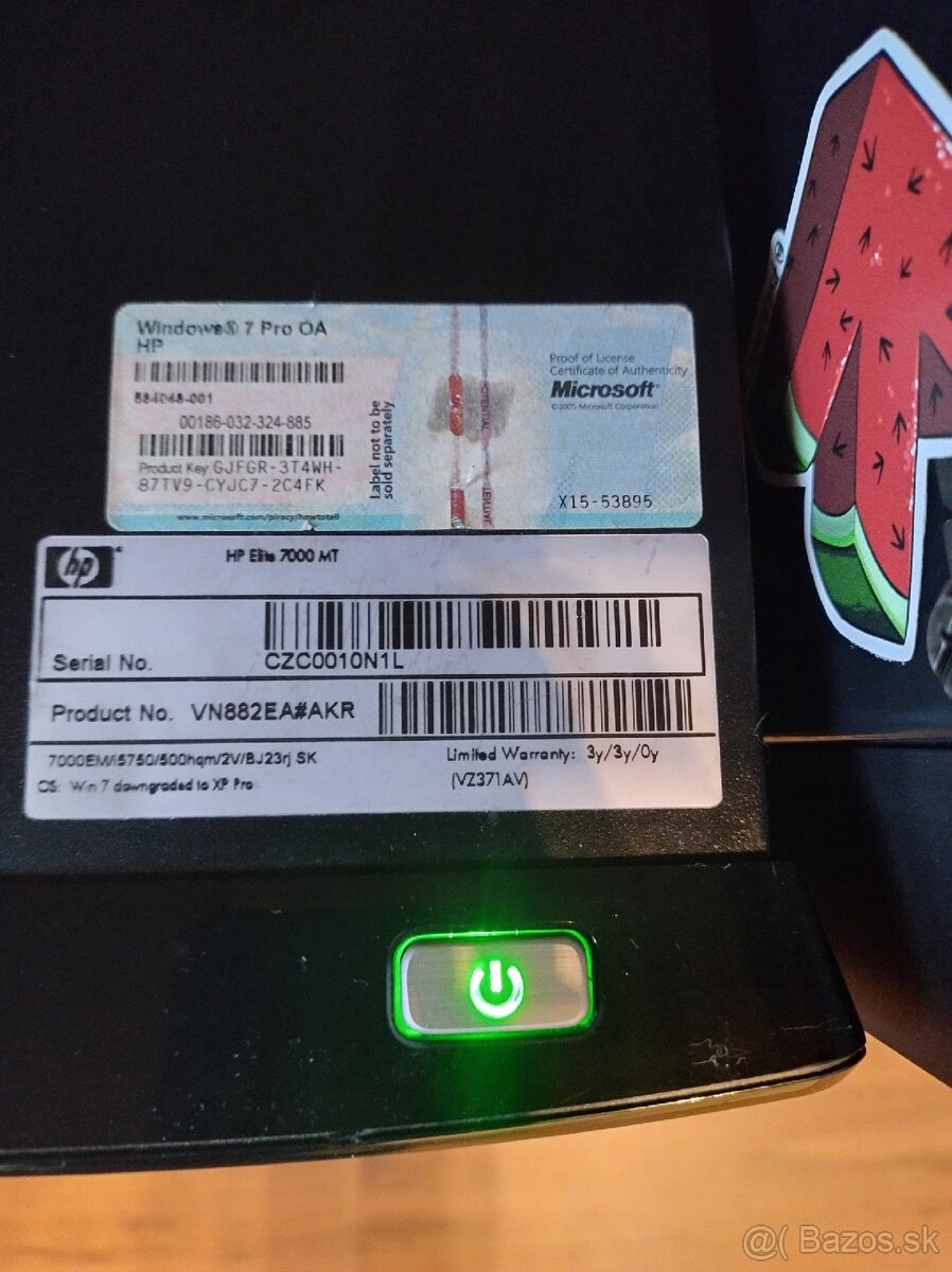 HP Elite 7000 MT + reproduktory - 2