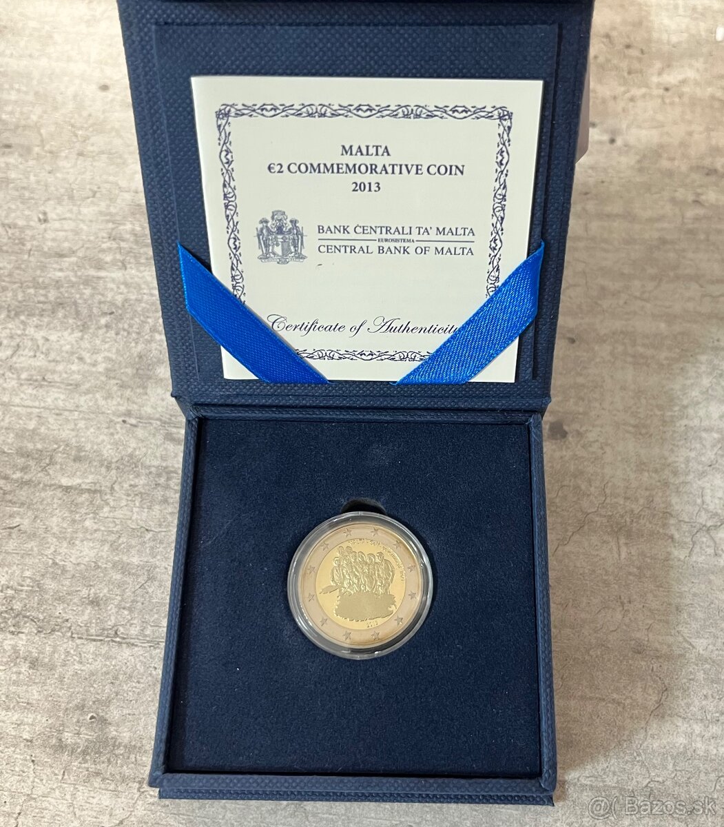 Malta 2 eur, PROOF - 2